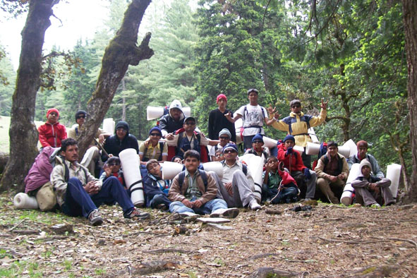 School and college students adventure camp in Dalhousie - NASA Adventures